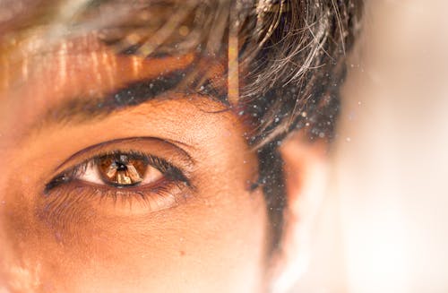 Close-up Photo of Person's Eye