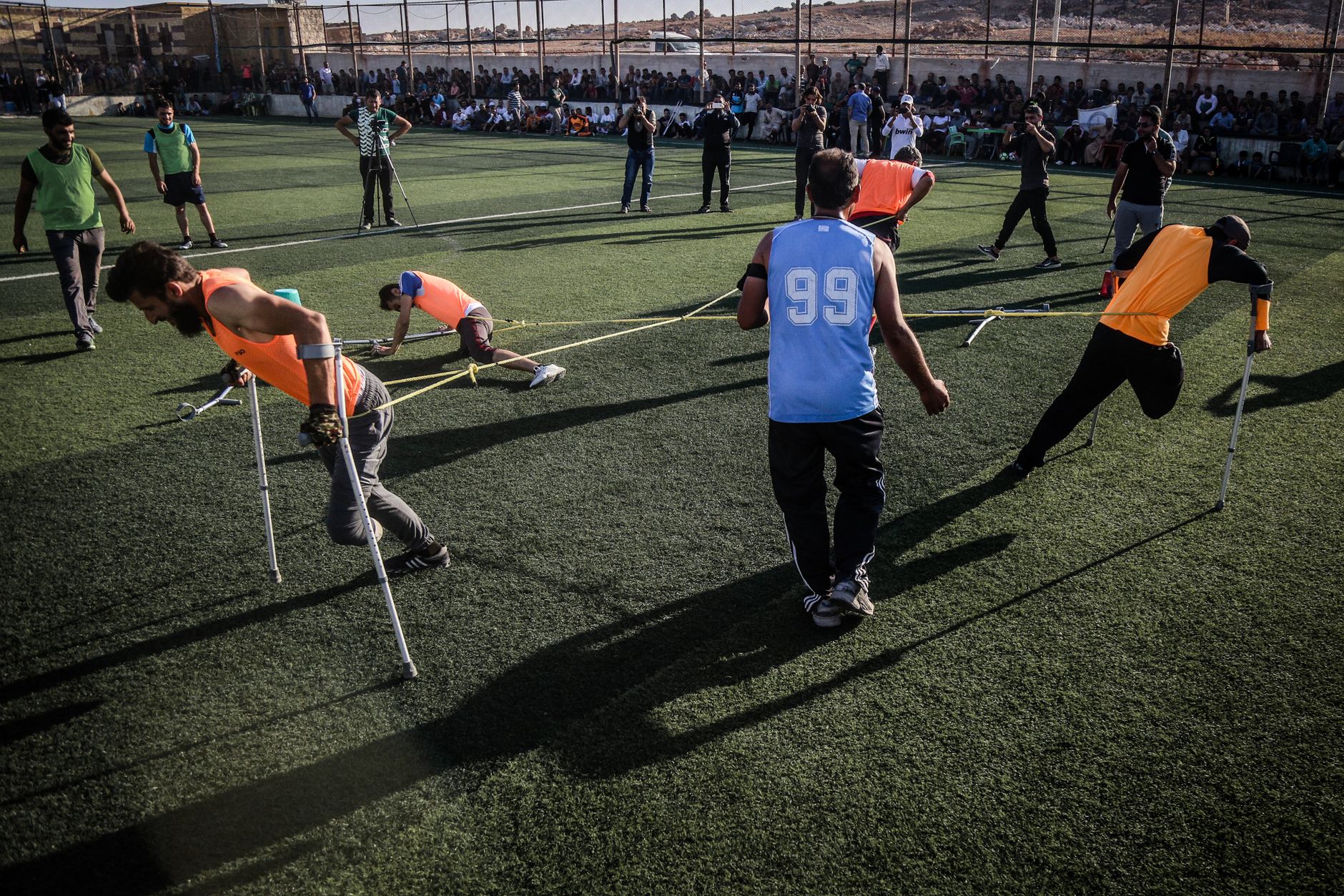 A Palestinian Flag, a Football Field, and the Cost of Being Seen
