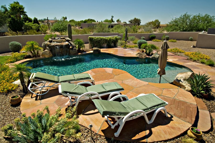 Custom resort pool — Mount Pleasant