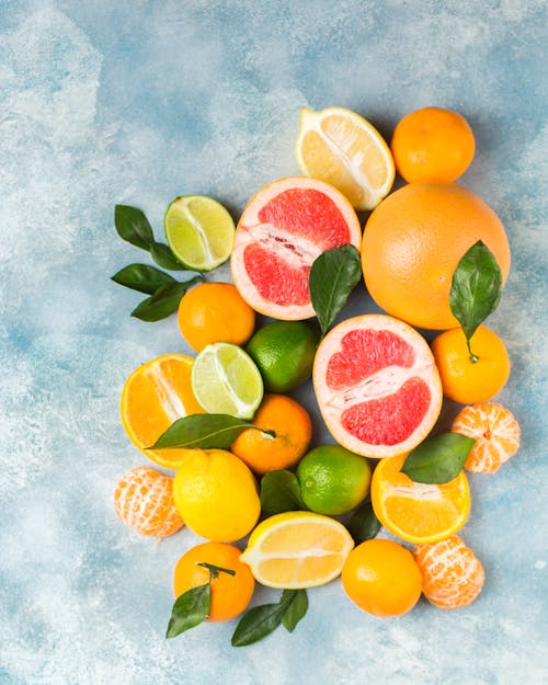 Free Cut Oranges Stock Photo