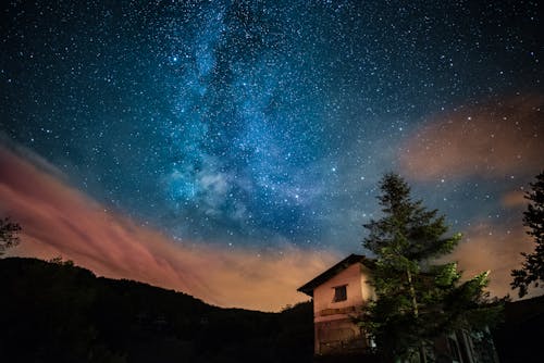 Free Základová fotografie zdarma na téma hory, hvězdná obloha, komety Stock Photo