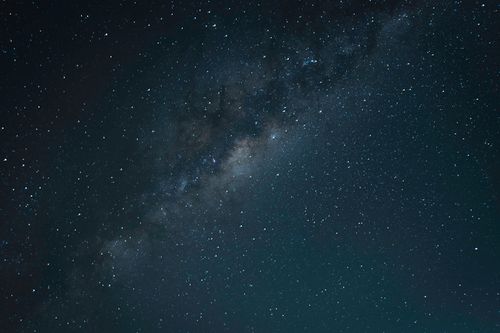 Free Stunning capture of the Milky Way under a clear night sky, showcasing distant constellations. Stock Photo