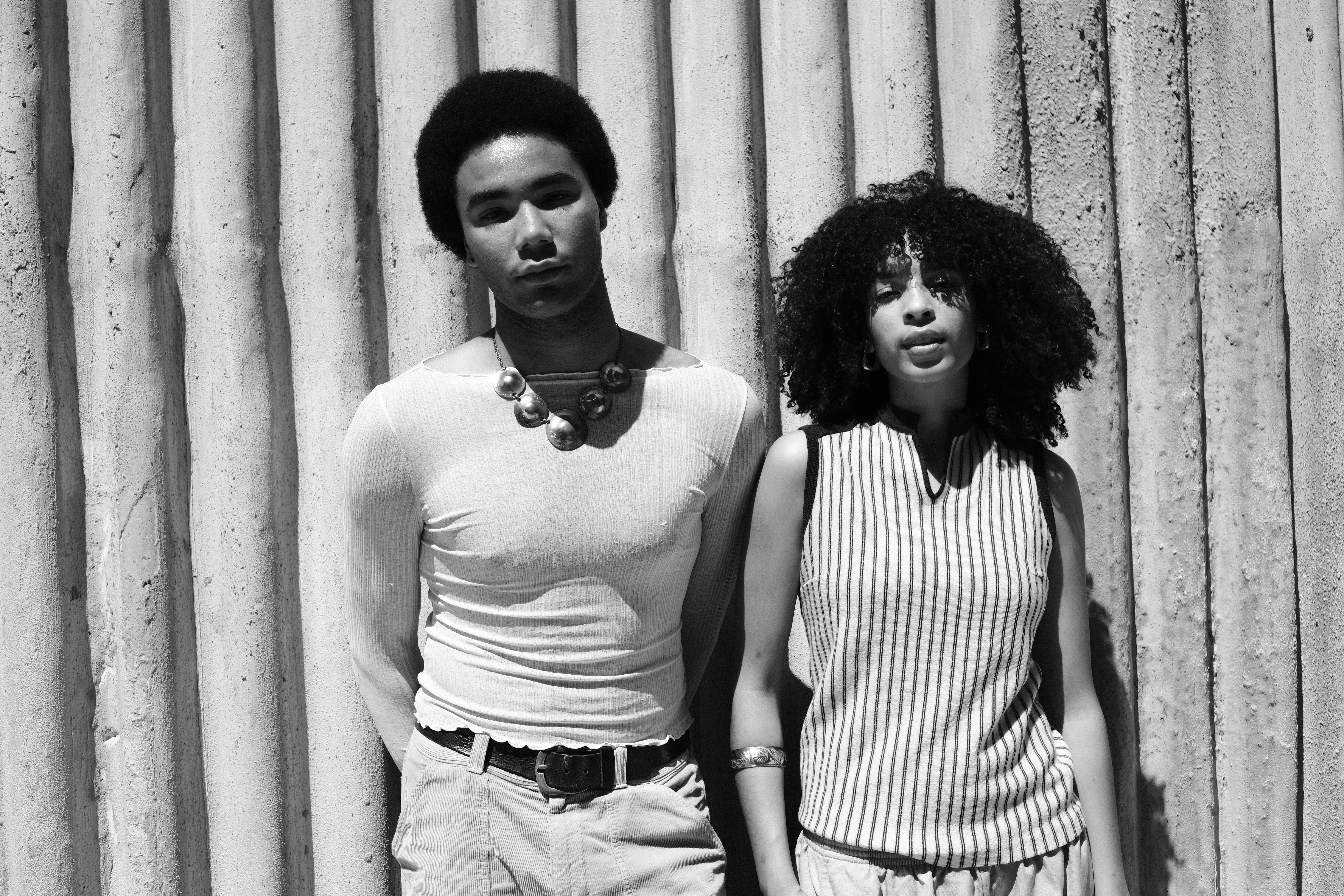 bezplatná Základová fotografie zdarma na téma afro, černobílý, chladný Základová fotografie