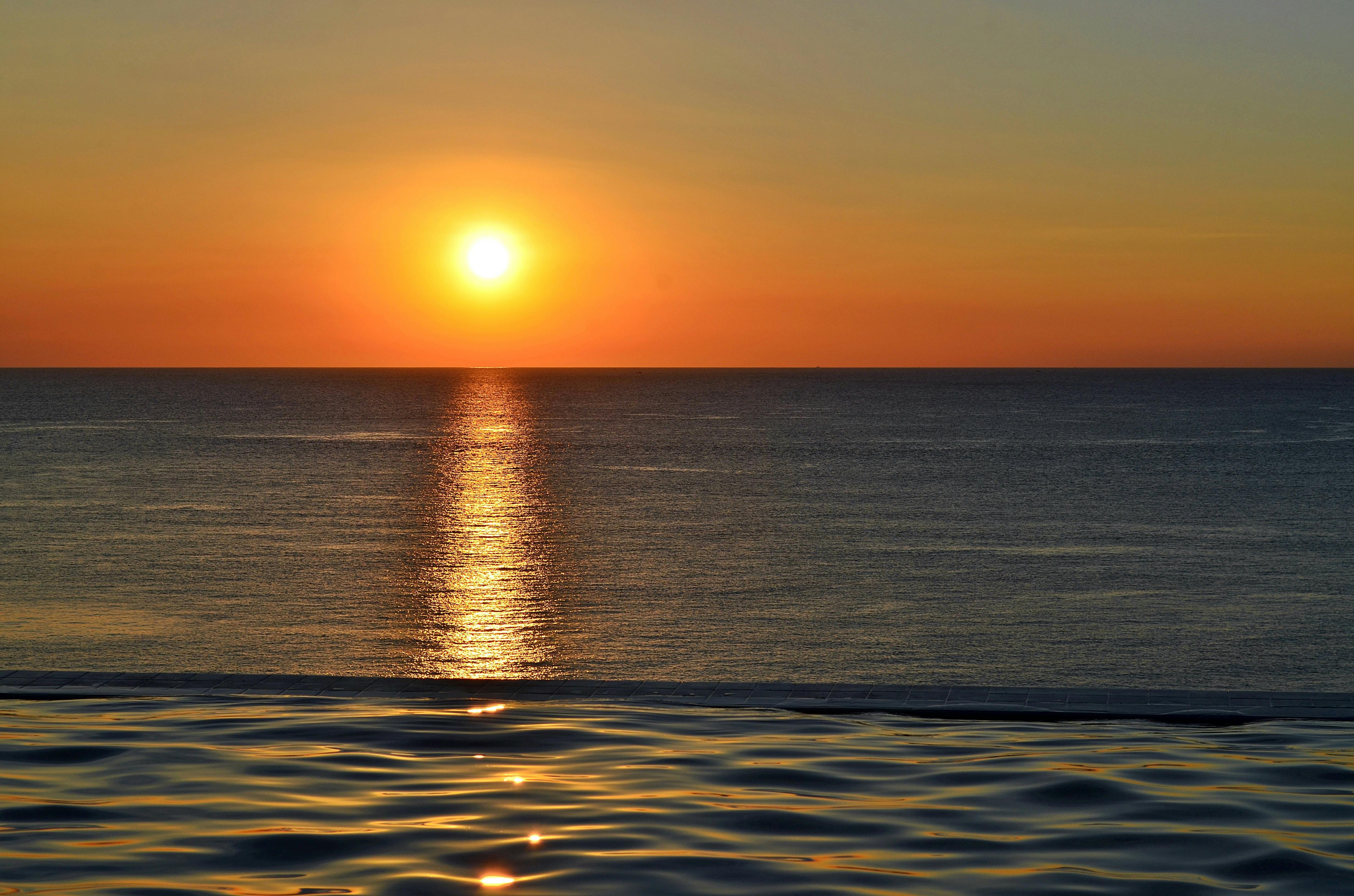 Best sunset amazing ocean sun tides HD wallpaper  Peakpx