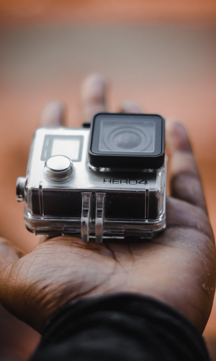 Close-Up Photo Of GoPro Hero4