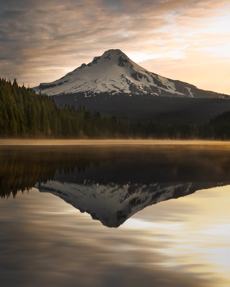 Landscape Photography Of Snow Capped Mountain