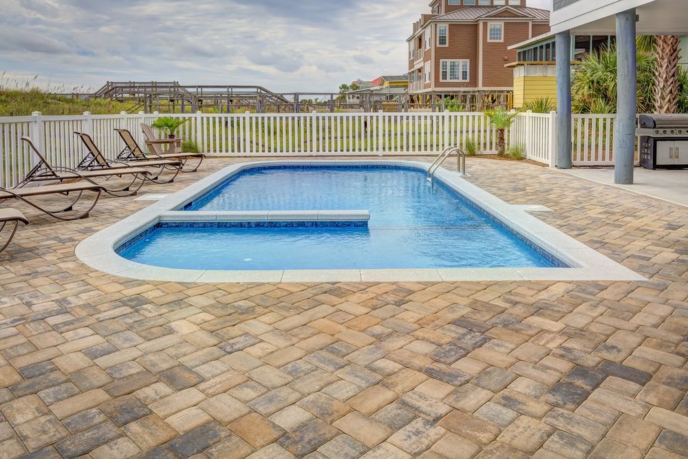 Backyard pool