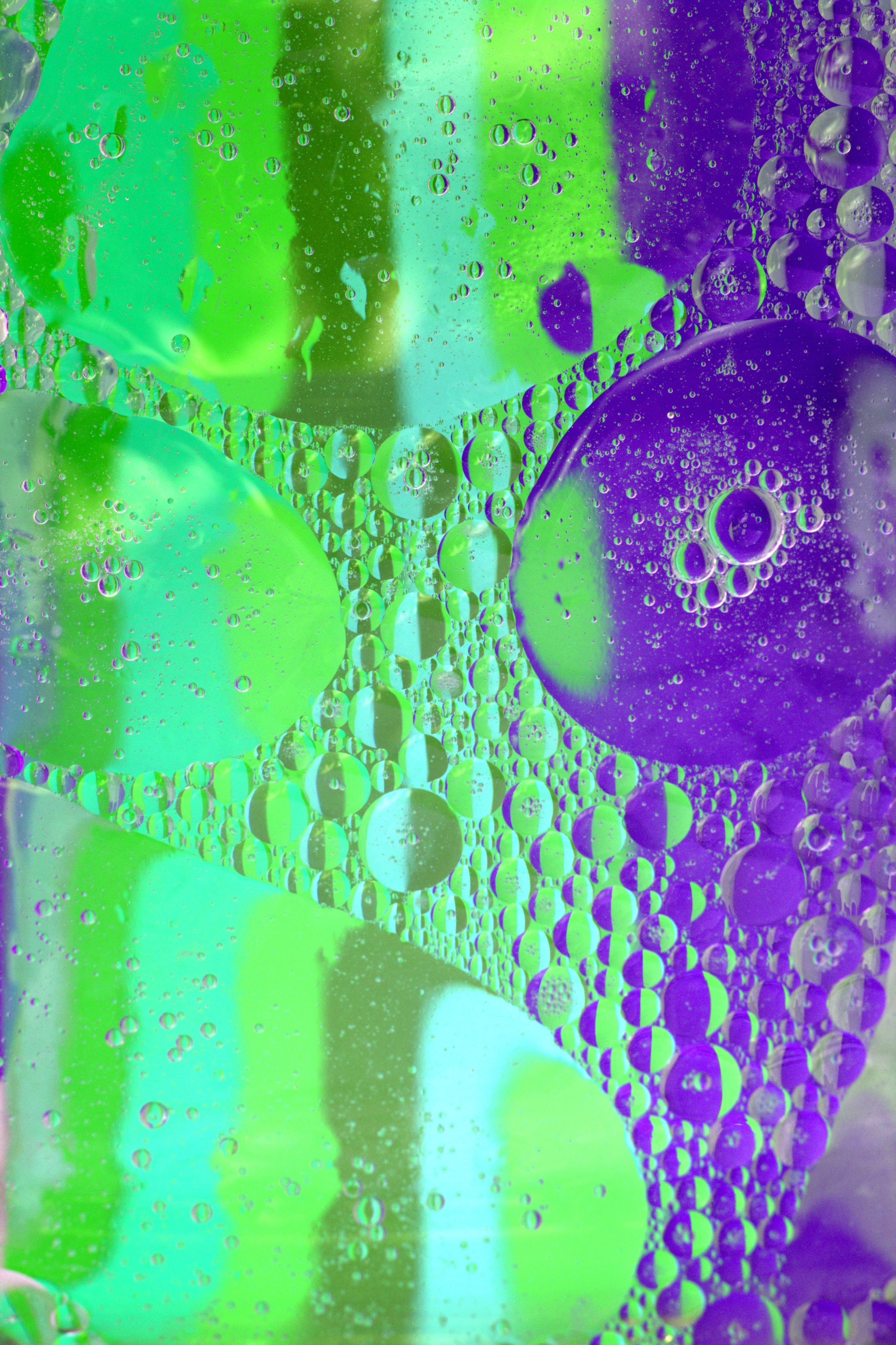 Vibrant Purple‑Green Bubble Theme for HyperOS & MIUI