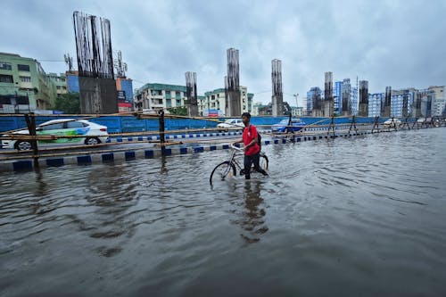 Monsoon waterlogged 12.