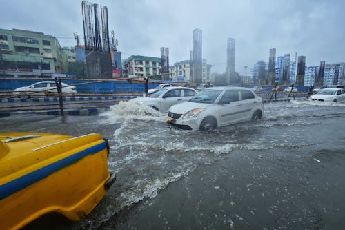 Monsoon waterlogged 19.