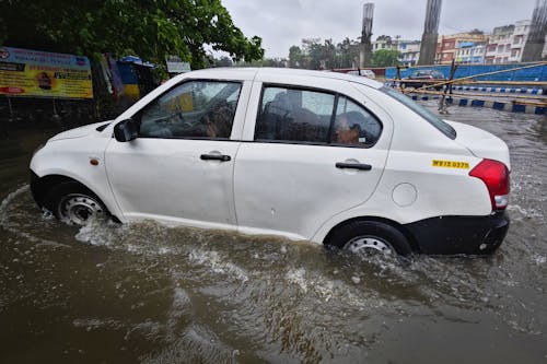 Monsoon waterlogged 14.