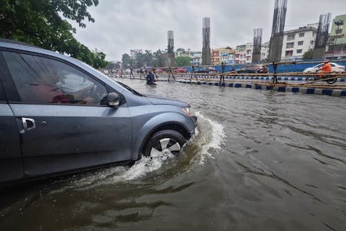 Monsoon waterlogged 16.