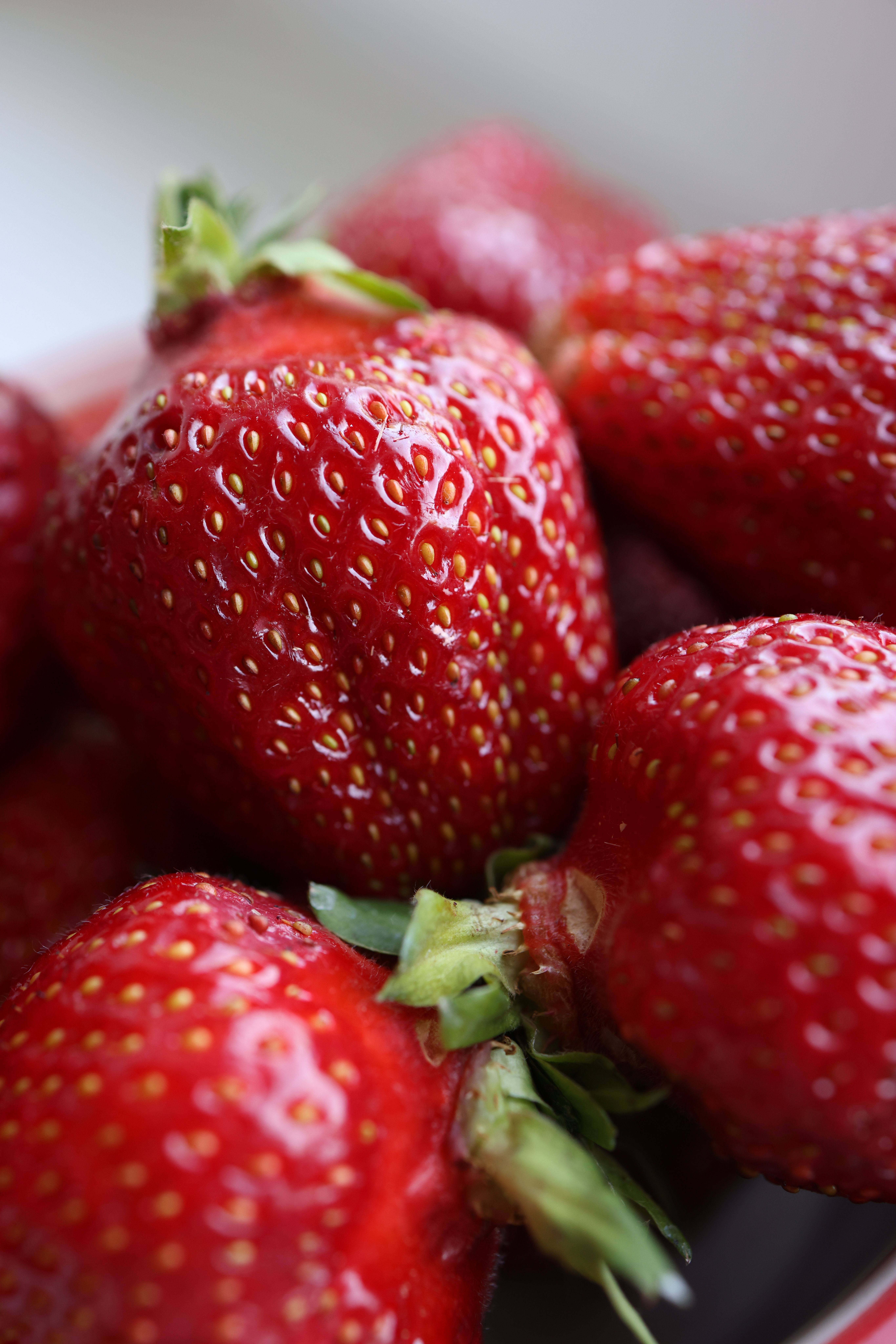 Close Up of Strawberries · Free Stock Photo