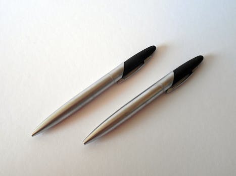 Free stock photo of office, pen, writing, pencil