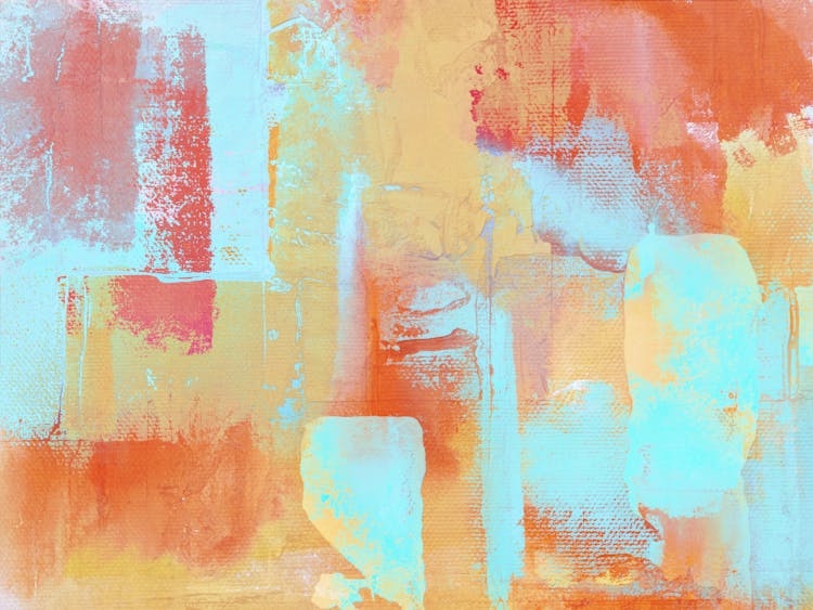 Close-up Of An Abstract Painting 