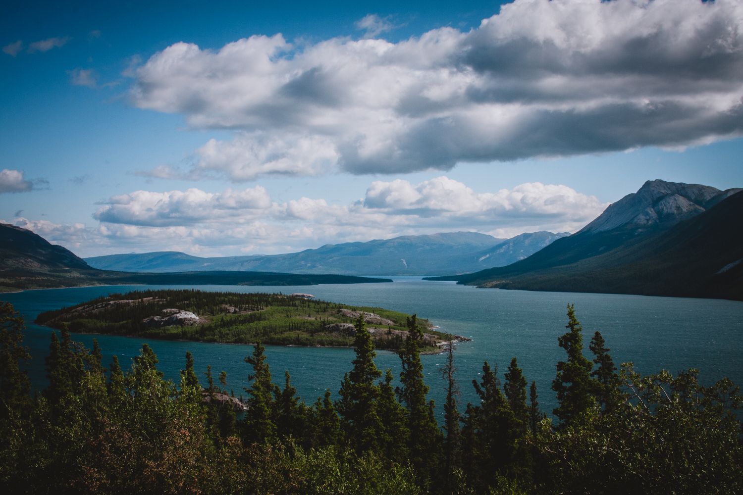 Many cabins sit on lakes or rivers with big, quiet views.