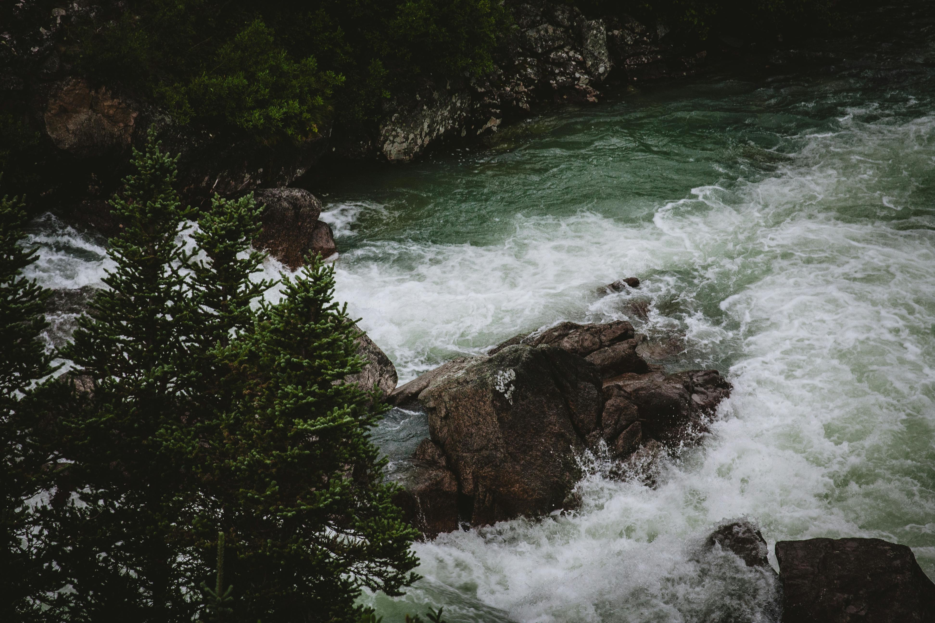 Fast-Moving Mountain Streams