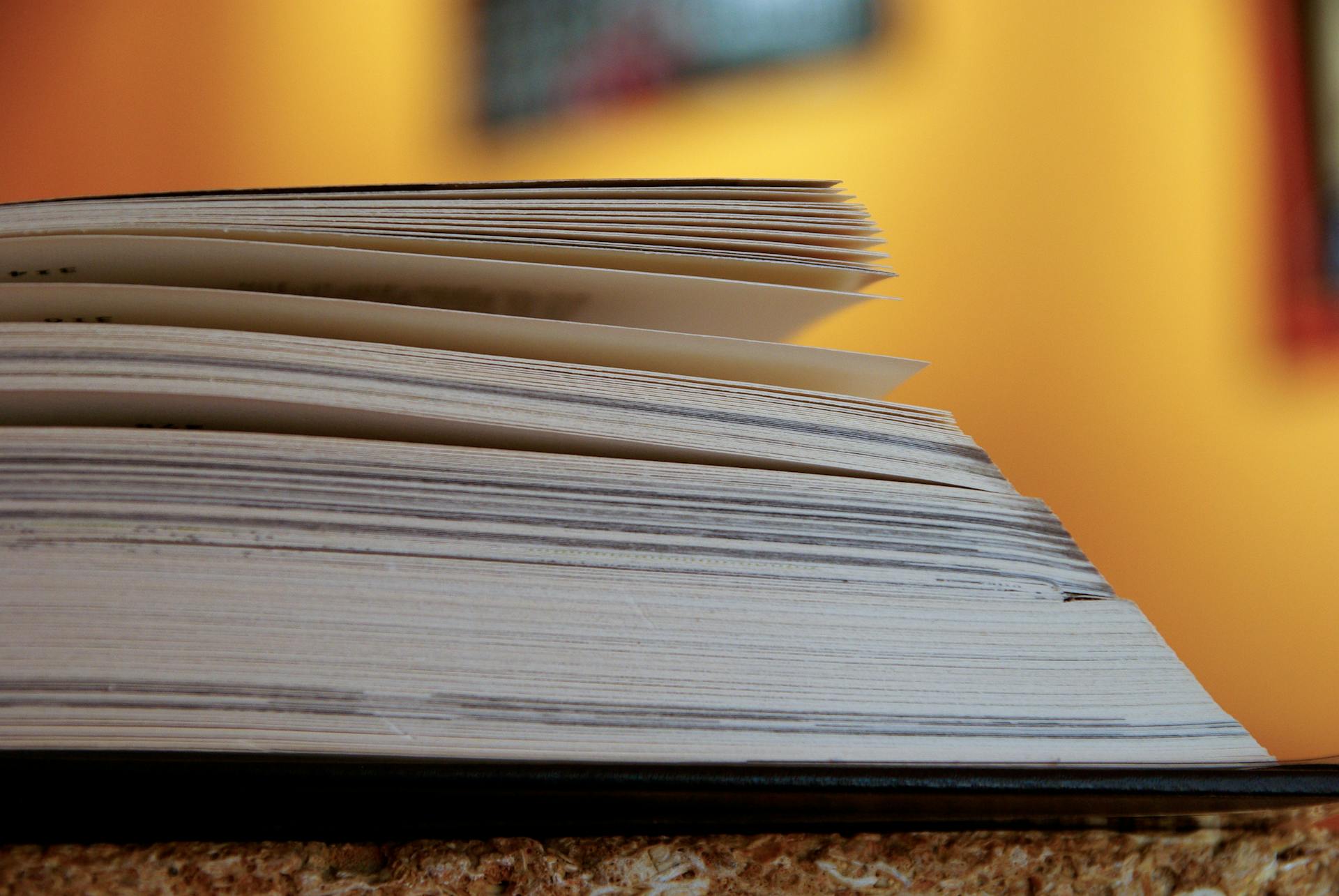 Closeup Photography of Book Pages