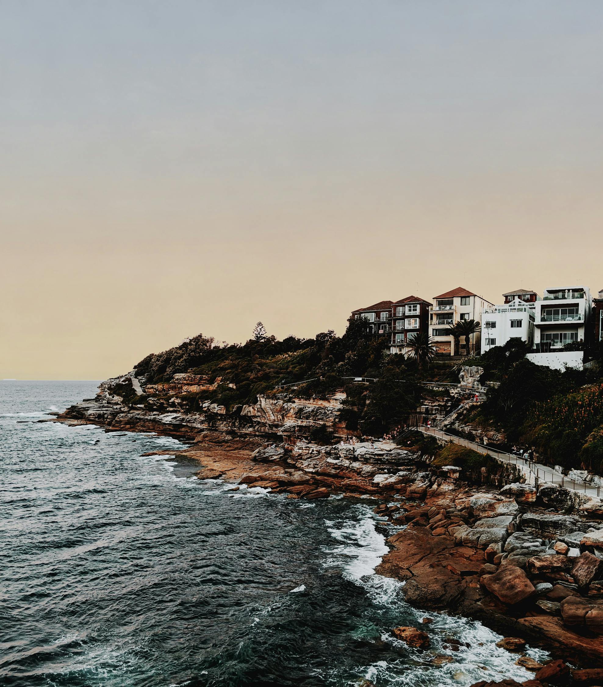 Scenic View Of Coastline During Dawn