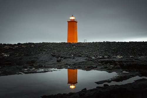 Gratis stockfoto met IJsland, nacht, strand kust