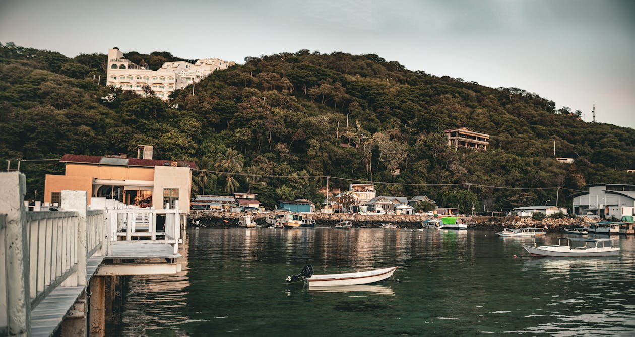 Free stock photo of beach, boats, dock