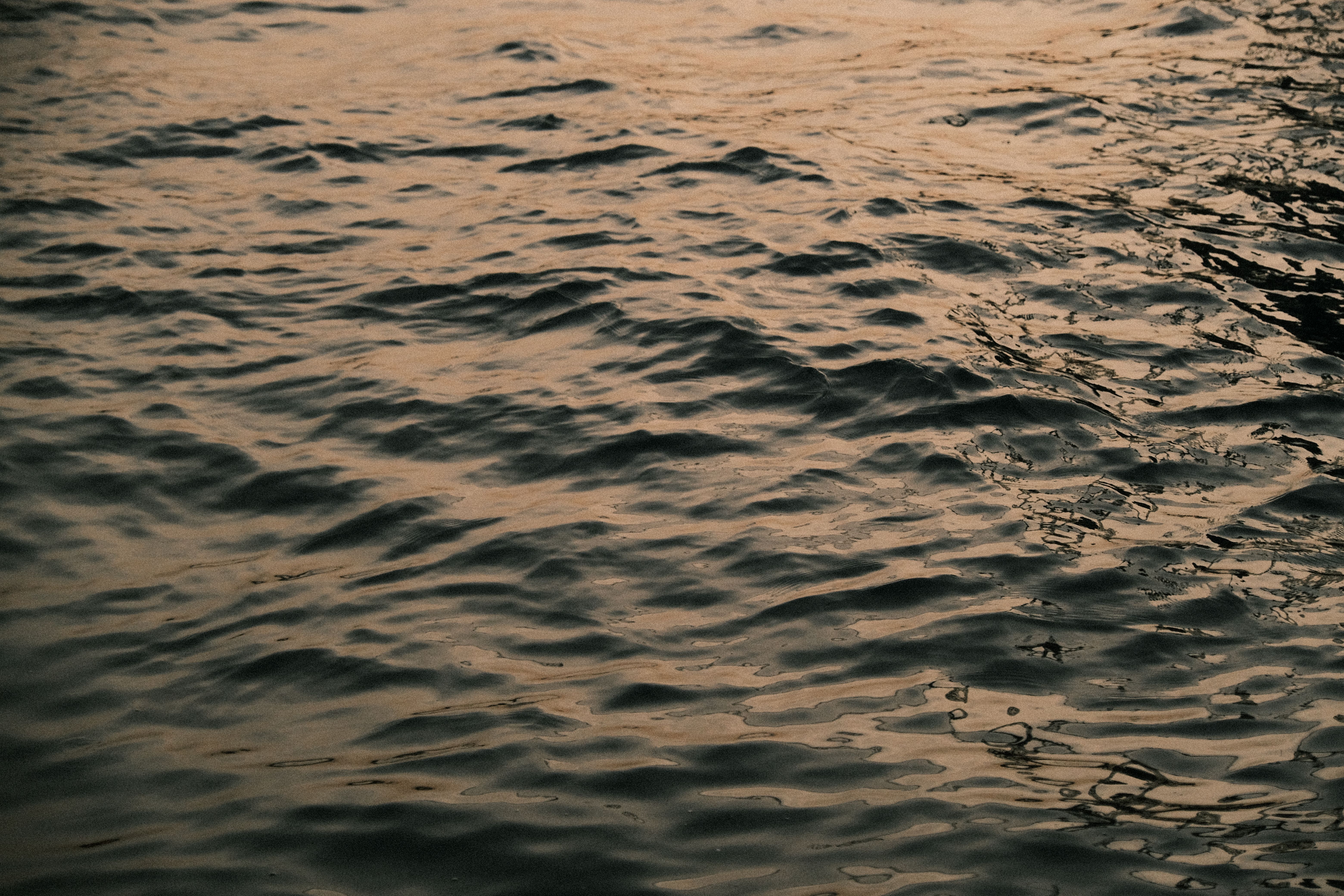 Close-up of the Undulating Sea Surface · Free Stock Photo