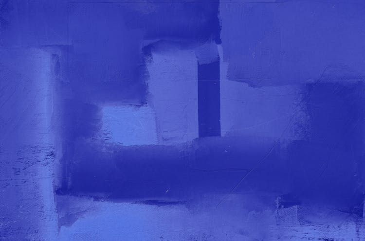 Blue, Abstract Painting