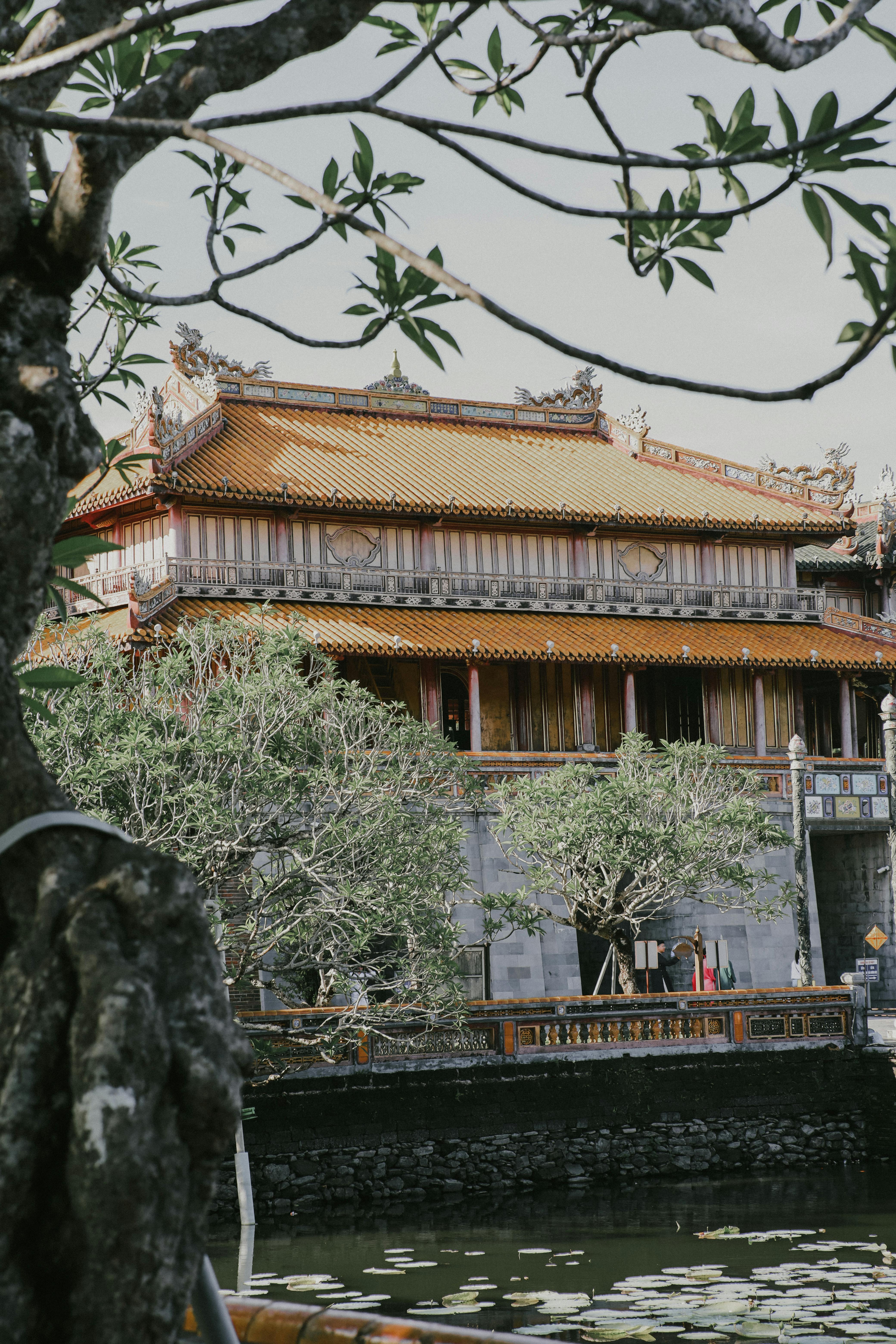 meridian gate in hue in vietnam