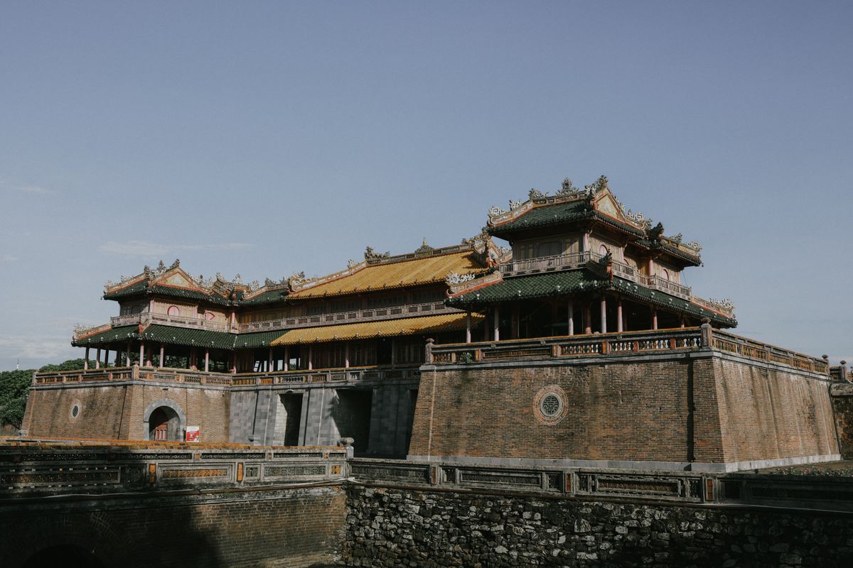 Puerta del Mediodía de la Ciudadela Imperial de Hue