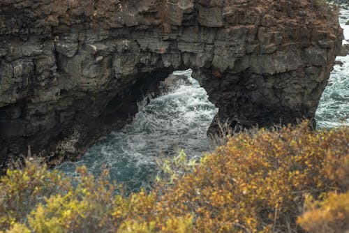 Gratis lagerfoto af geologi, grotte, hav
