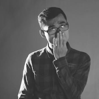 Free stock photo of black-and-white, fashion, man, sunglasses