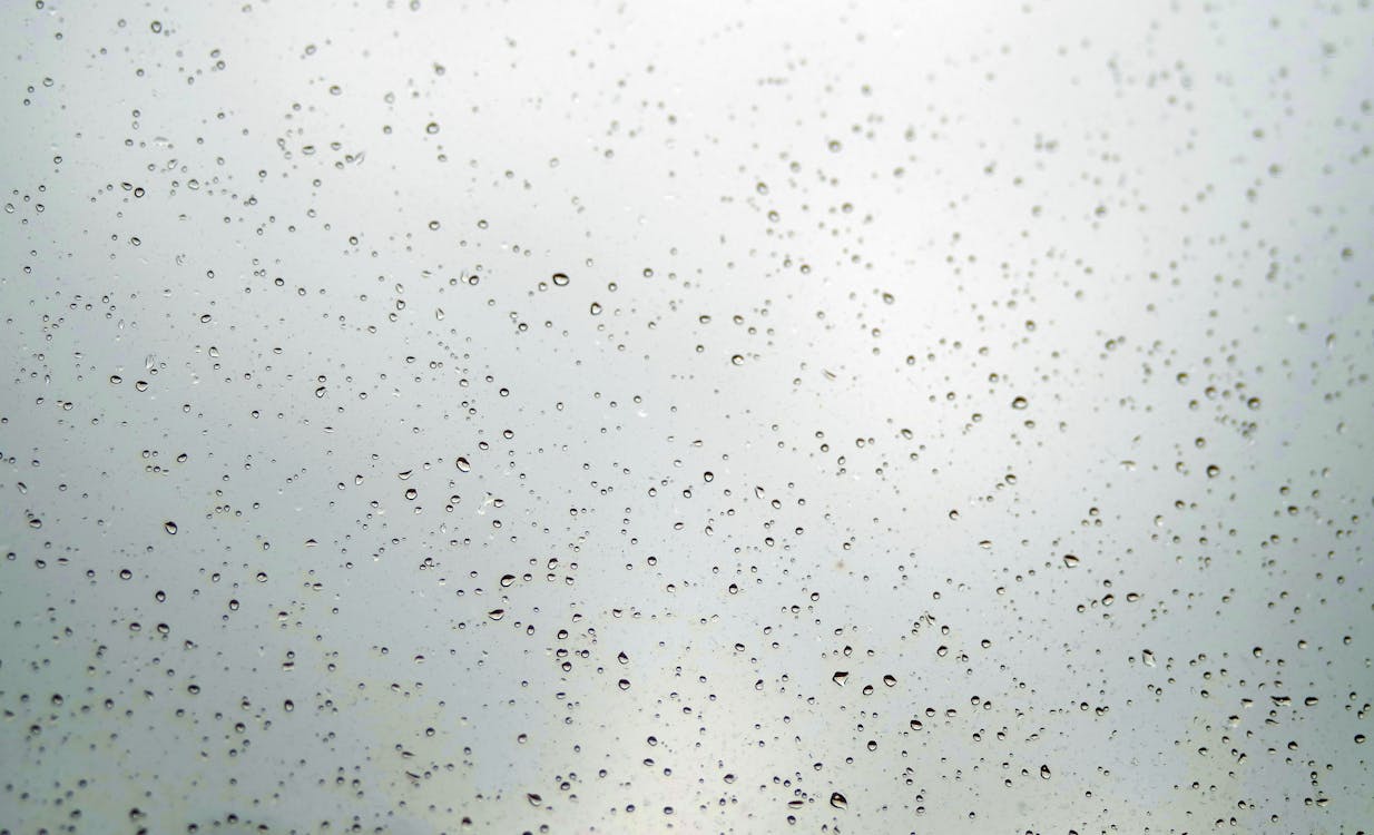Free Water Dew on Glass Stock Photo