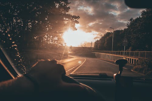 Δωρεάν στοκ φωτογραφιών με Ανατολή ηλίου, αυγή, αυτοκίνητο