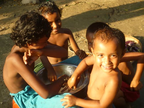 Free stock photo of bangladesh, children, poverty Stock Photo