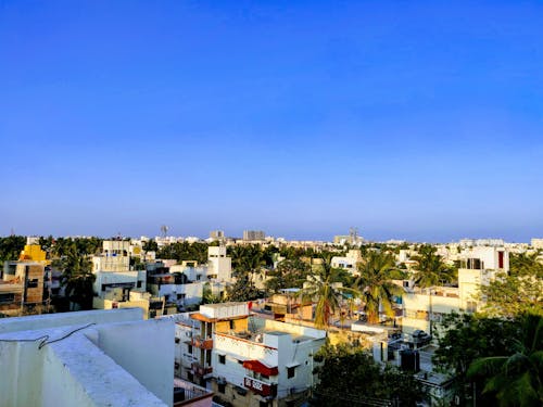 Free stock photo of blue skies, chennai, city