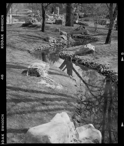 Fotobanka s bezplatnými fotkami na tému čierny a biely, kamene, Kodak