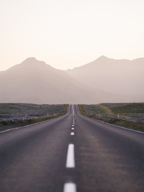 Foto De Enfoque Superficial De La Carretera