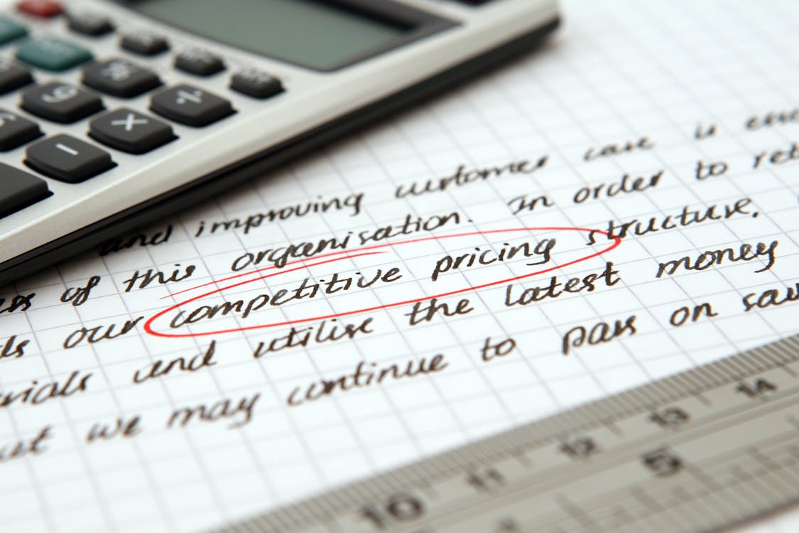 Competitive Pricing is an performance objective for a business 