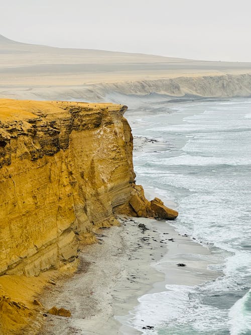 Foto d'estoc gratuïta de oceà, penya-segats