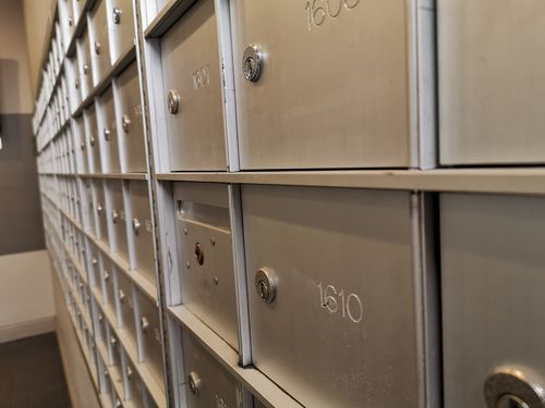Free stock photo of apartment, mailbox, postal Stock Photo