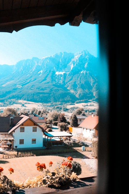 Free Scenic View Of Mountains During Daytime Stock Photo