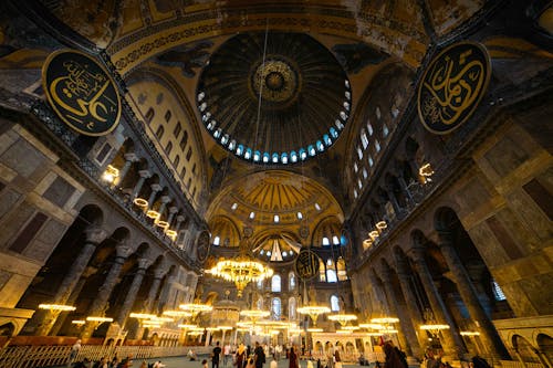 Бесплатное стоковое фото с 14мм, большая мечеть, большая мечеть святой софии