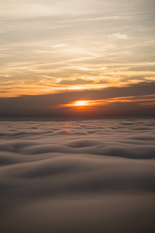 Free Sea Of Clouds Stock Photo