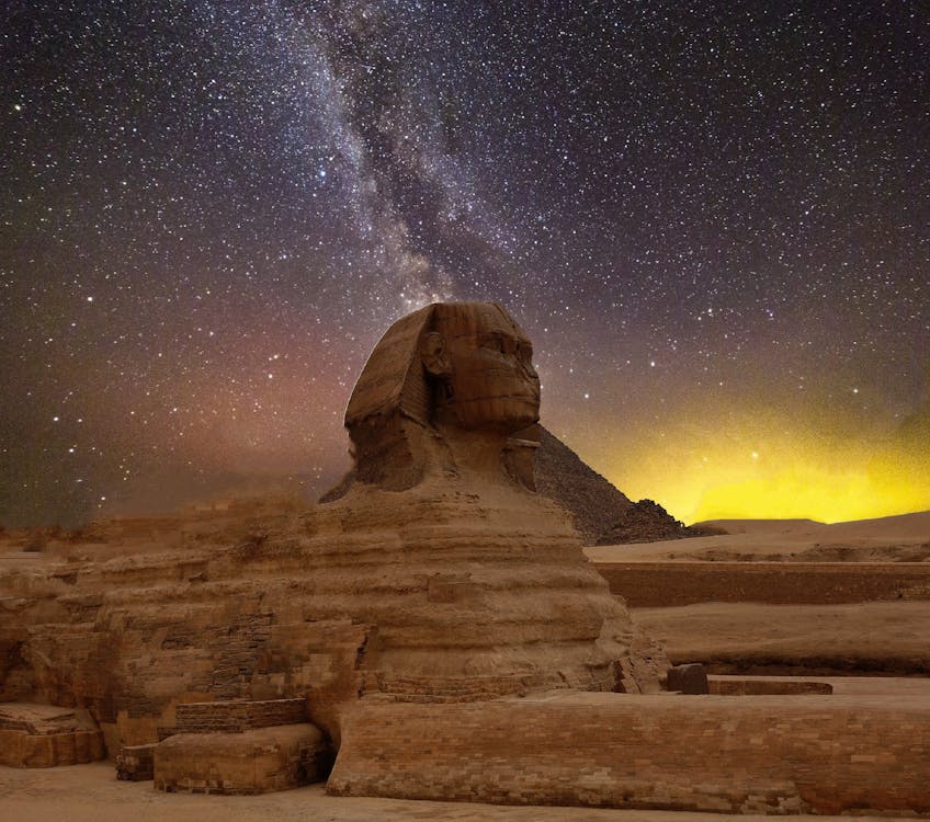 Gratis Sphinx Agung Foto Stok