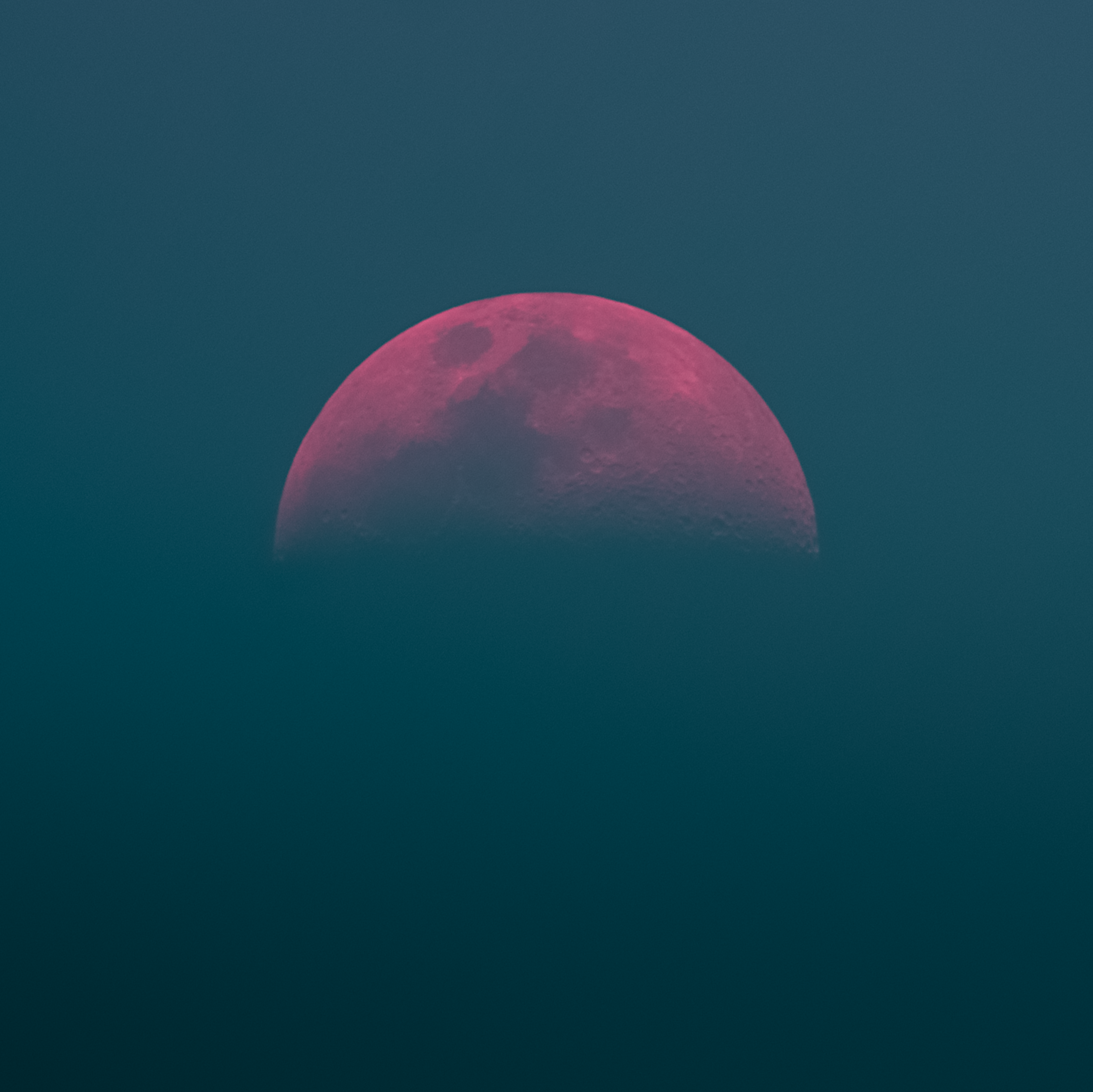 Red Crescent Moon · Free Stock Photo
