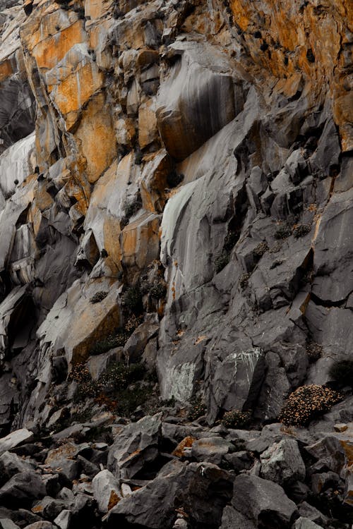 Eroded Rugged Rock Formation · Free Stock Photo