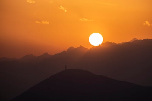 Δωρεάν στοκ φωτογραφιών με Ανατολή ηλίου, αυγή, βουνά