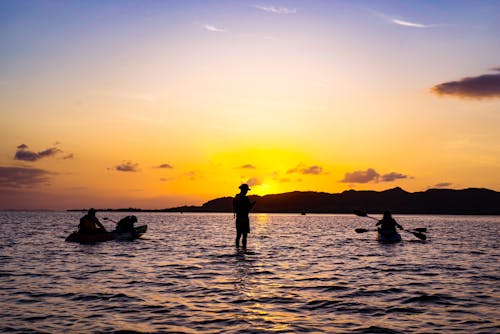 ビーチの夕日, 日本, 沖縄の無料の写真素材