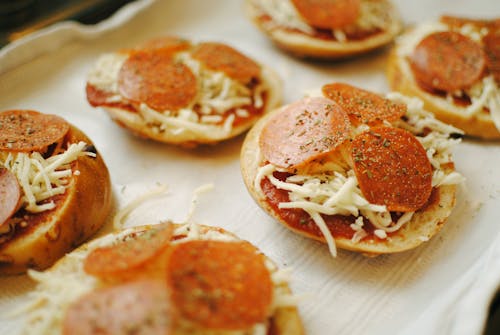 Free Food on Tray Stock Photo