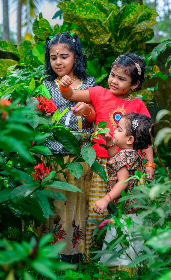 Kindy at the botanic gardens